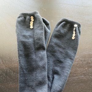 Over the knee knit socks